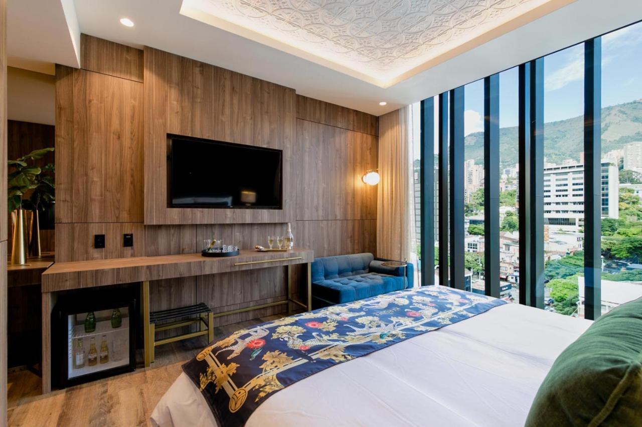 Hotel Marquee Medellín Eksteriør billede Deluxe Room