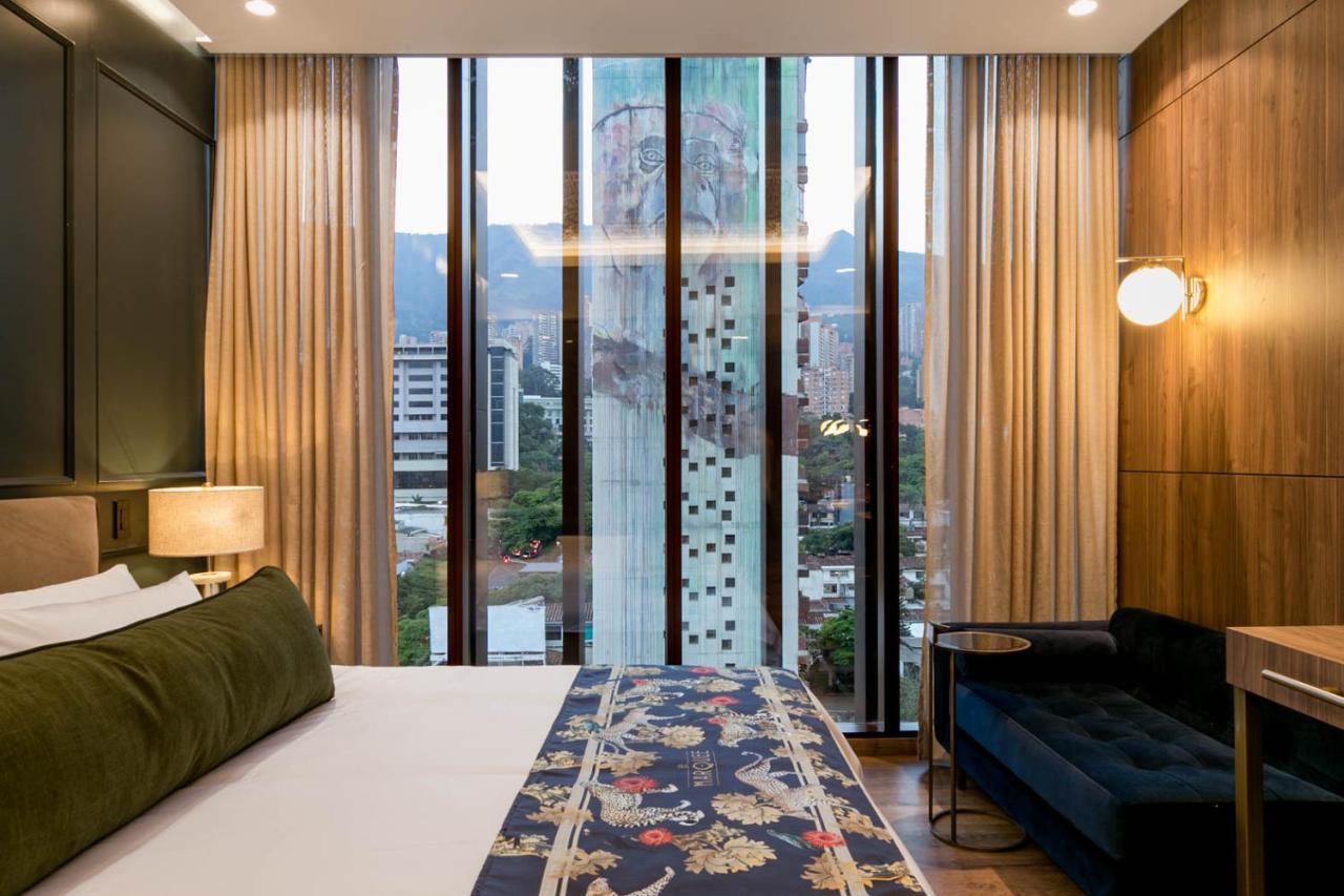 Hotel Marquee Medellín Eksteriør billede A room at the hotel