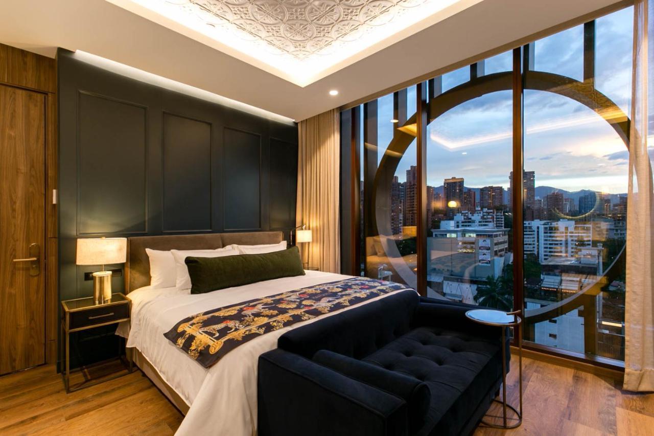 Hotel Marquee Medellín Eksteriør billede A bedroom at the hotel